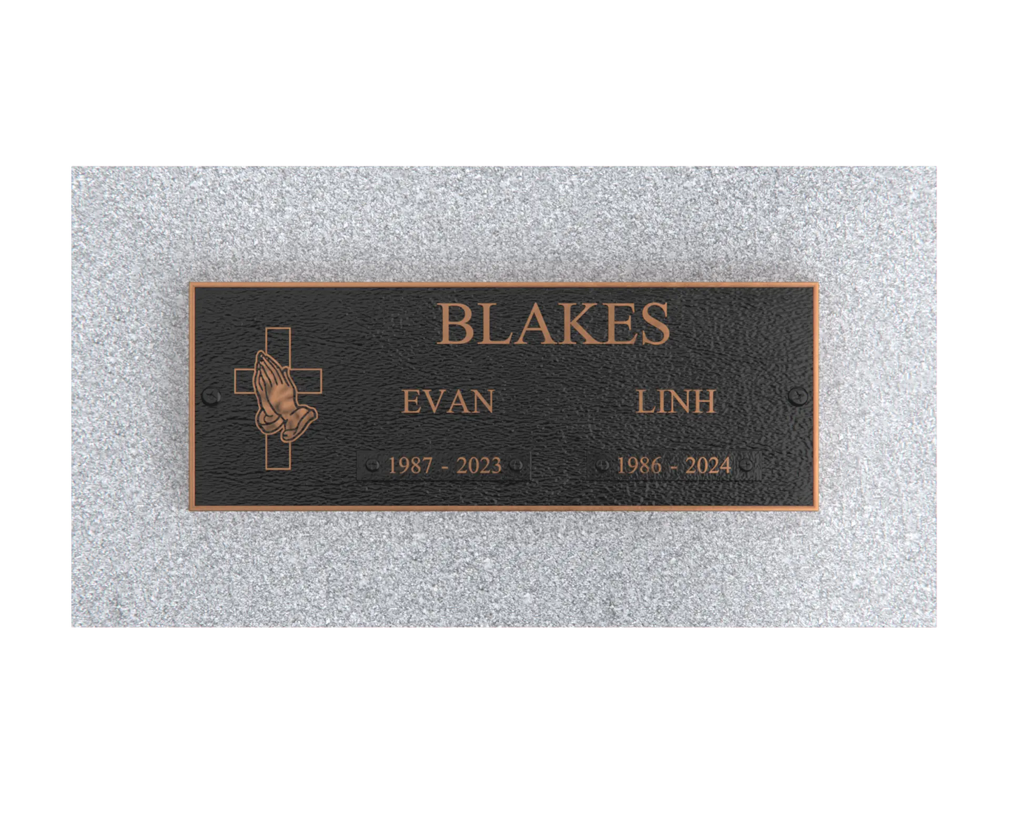 Premium Bronze Plaque 11"x 4"