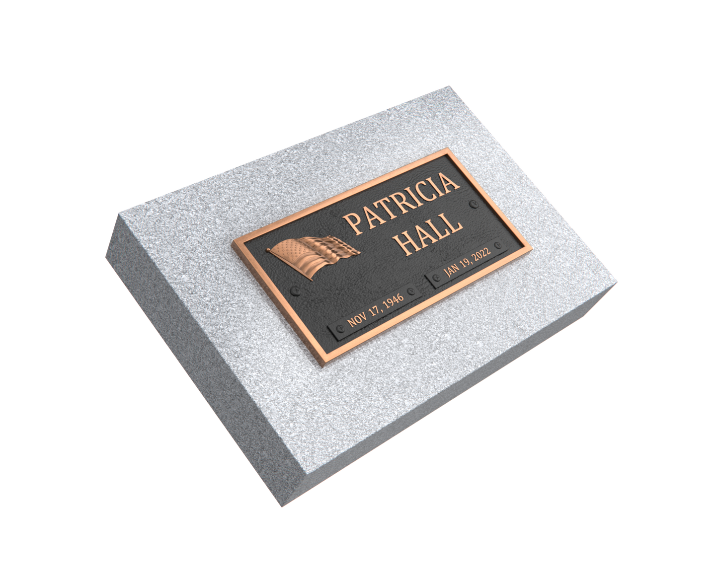 Premium Bronze Plaque 8"x 4"