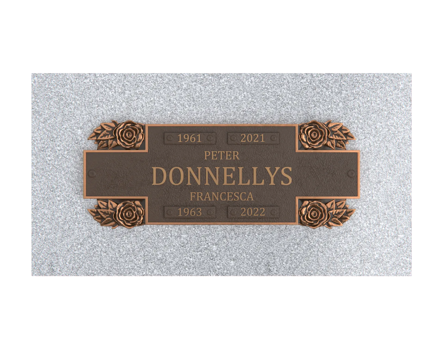 Bronze Companion Plaque 11"x 4"