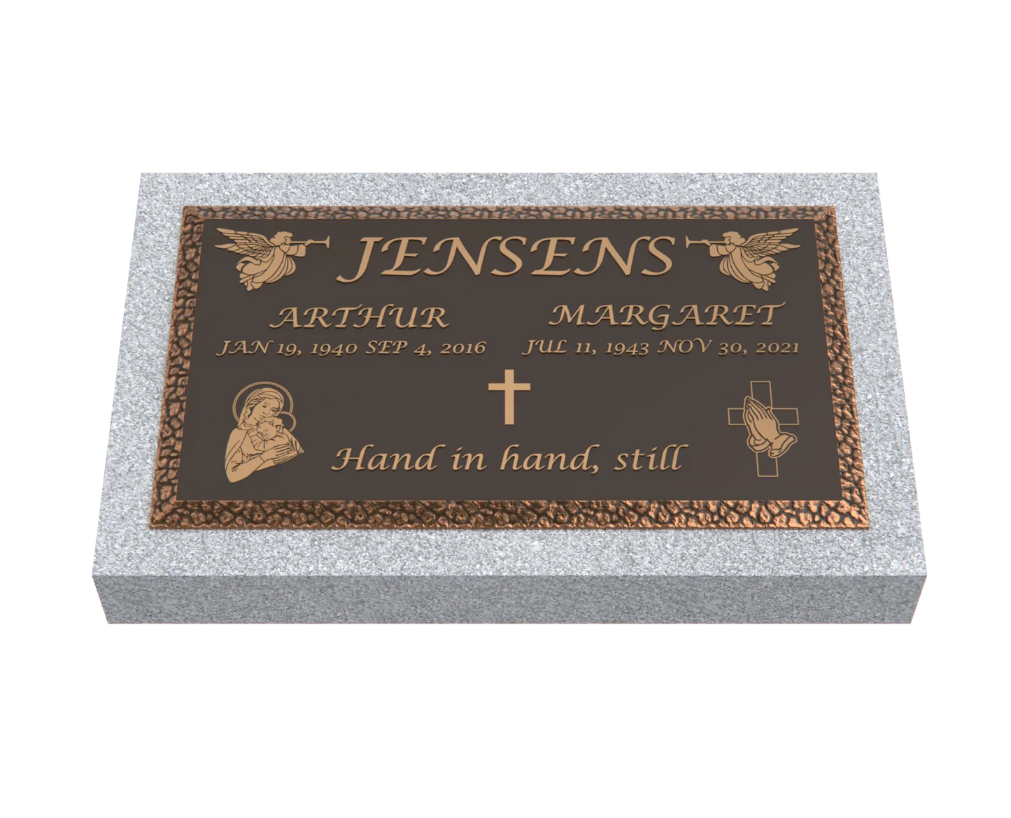 Premium Bronze Plaque 28"x 16"