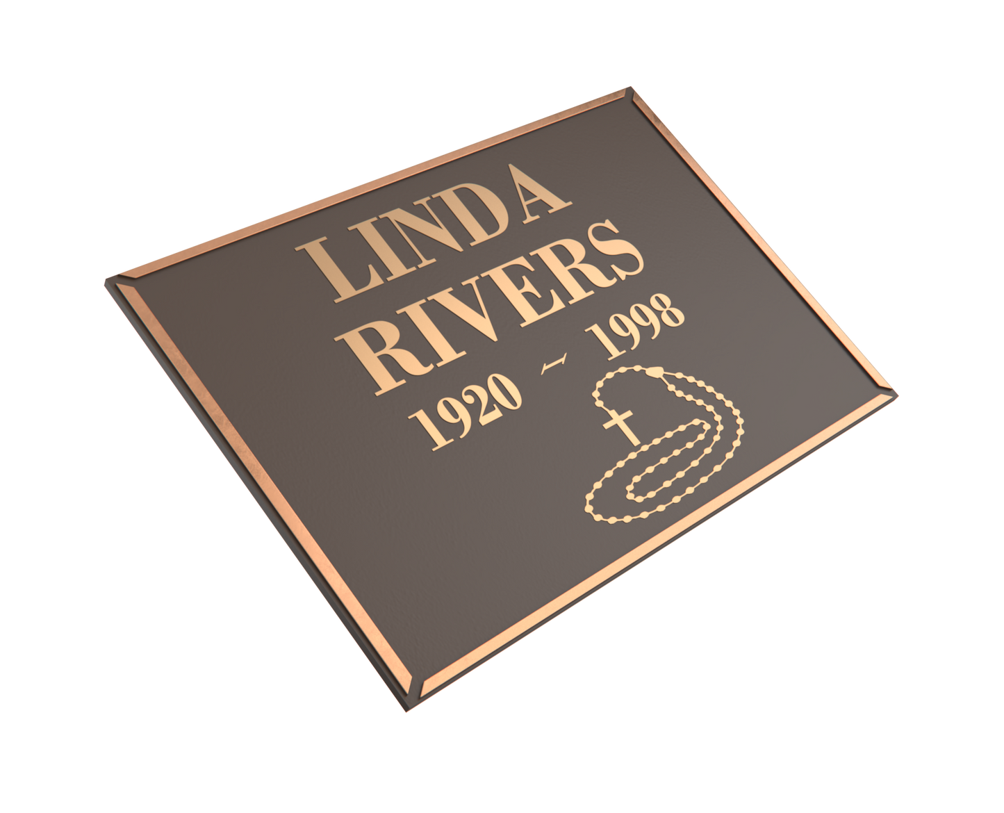 Premium Bronze Plaque 24"x 22"