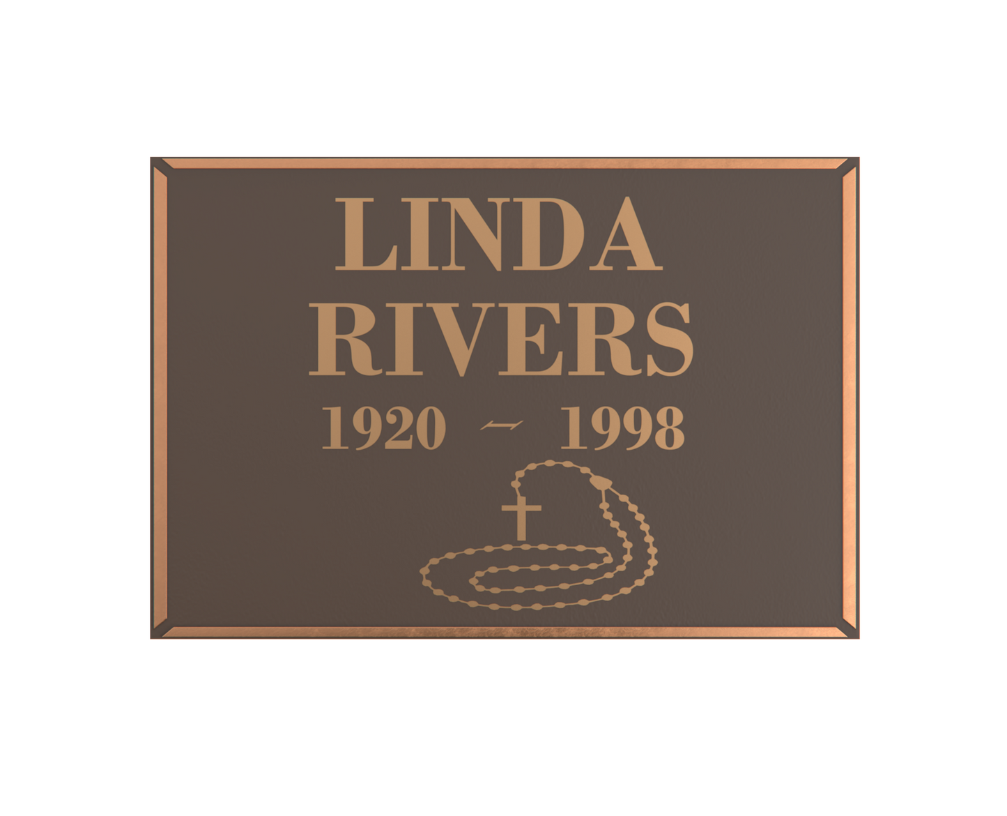 Premium Bronze Plaque 24"x 22"