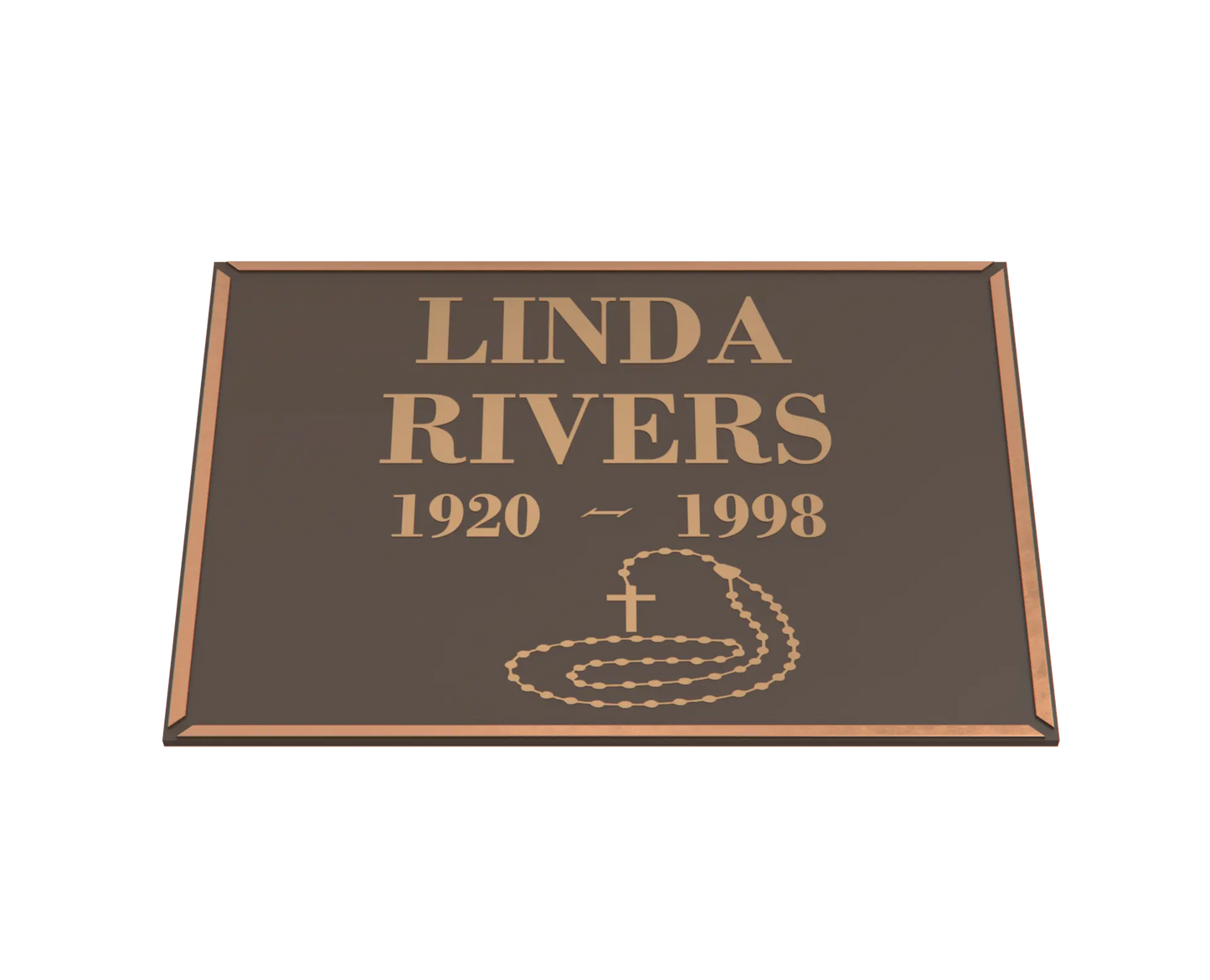 Premium Bronze Plaque 24"x 22"
