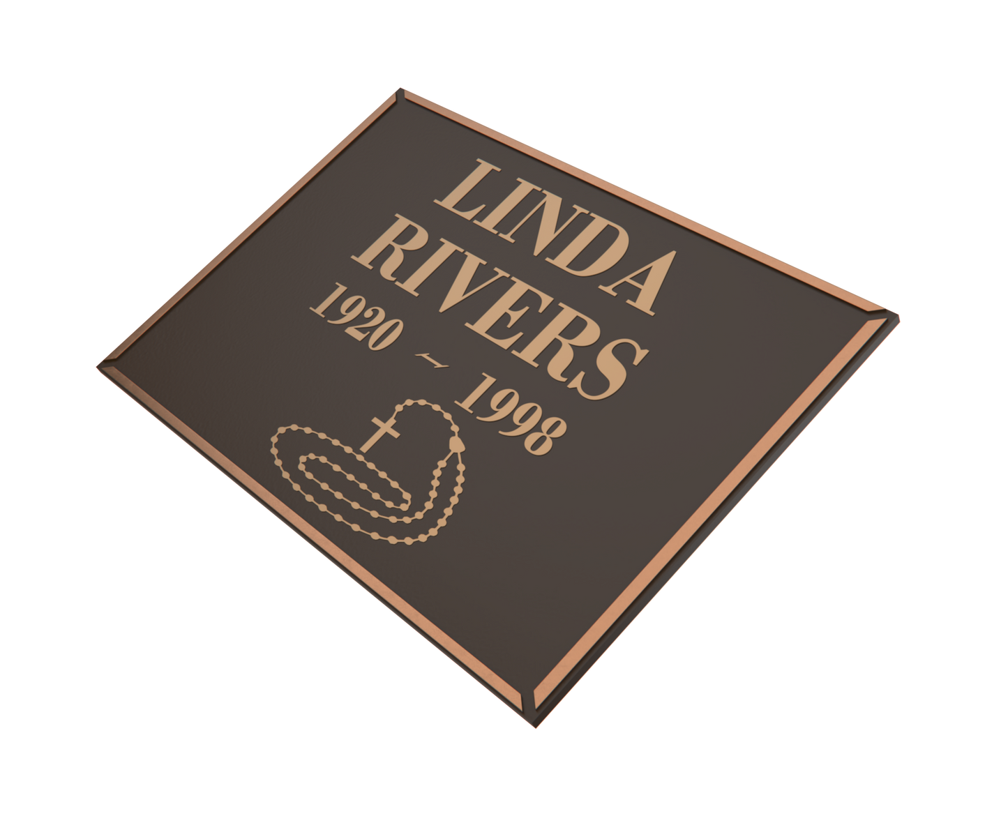 Premium Bronze Plaque 24"x 22"