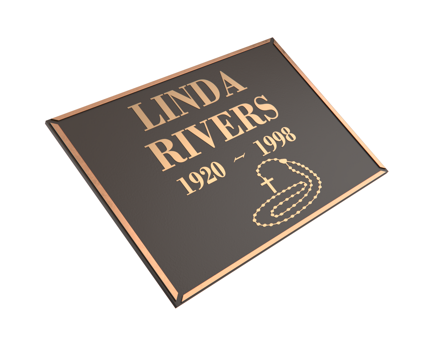 Premium Bronze Plaque 24"x 22"