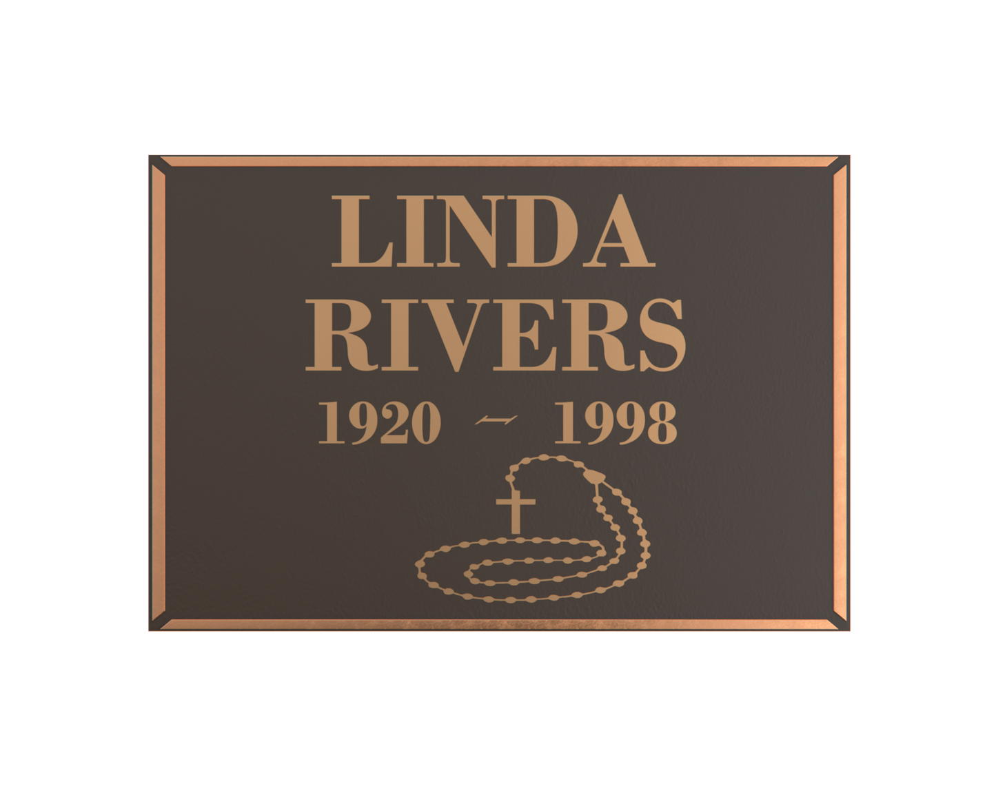 Premium Bronze Plaque 24"x 22"