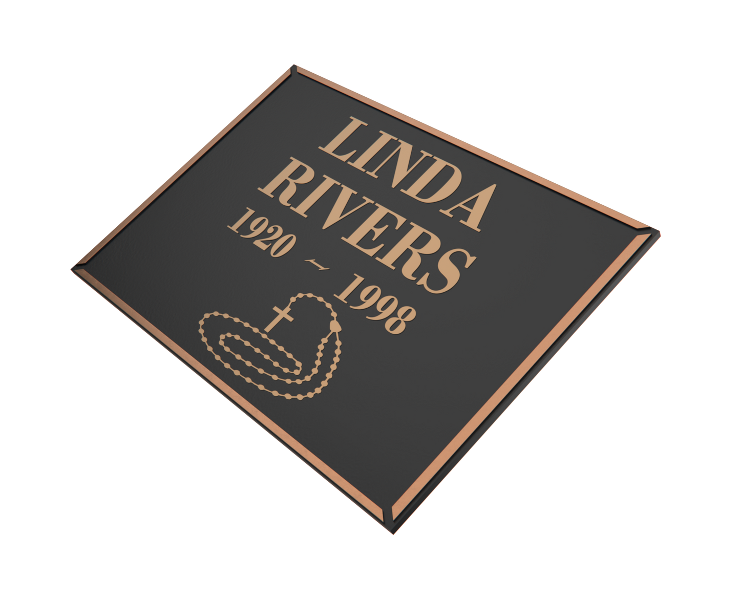 Premium Bronze Plaque 24"x 22"