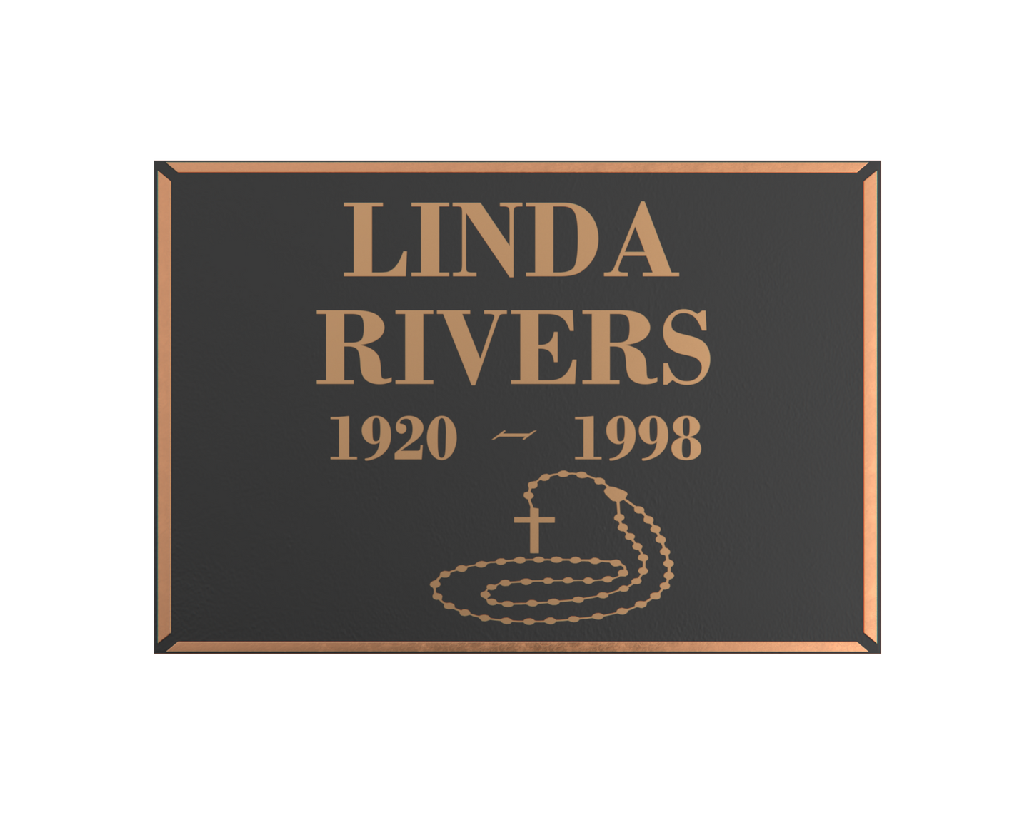 Premium Bronze Plaque 24"x 22"
