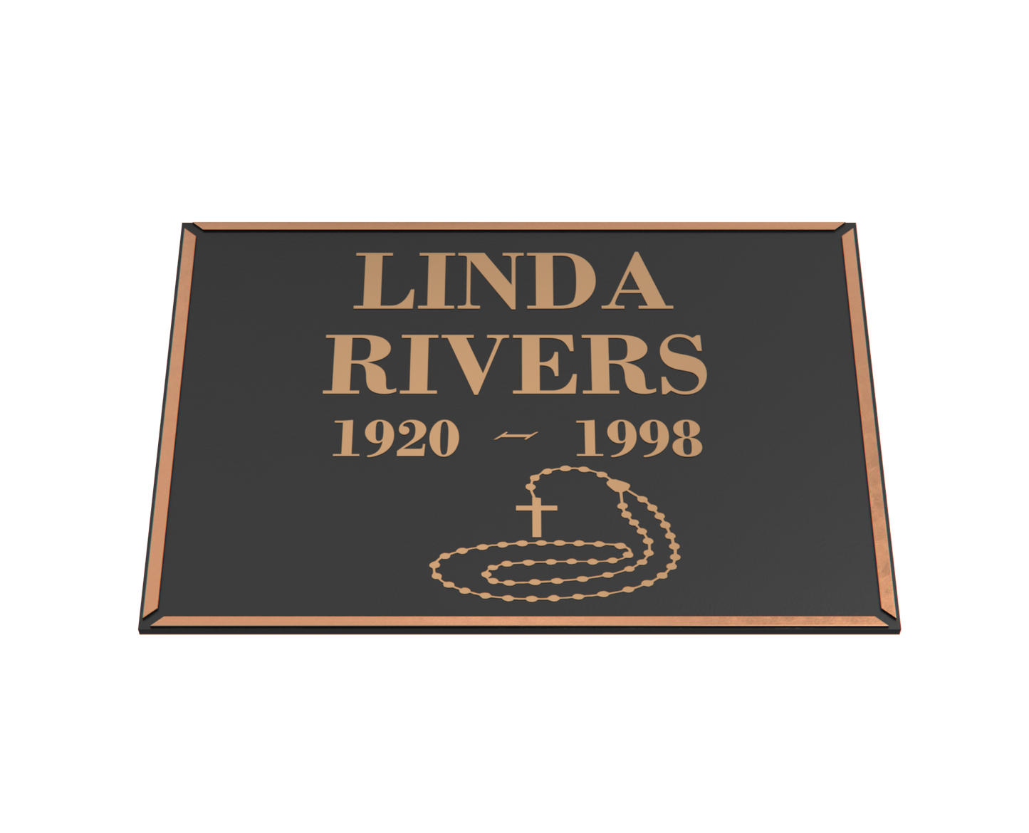 Premium Bronze Plaque 24"x 22"
