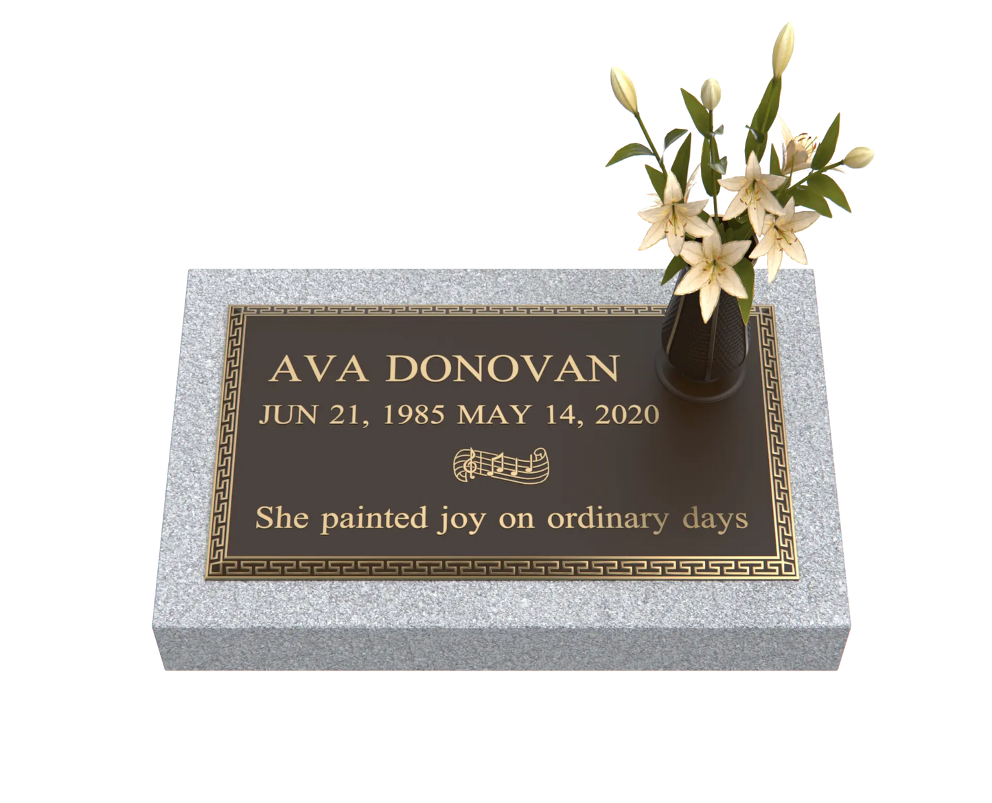 Premium Bronze Plaque 24"x 14"