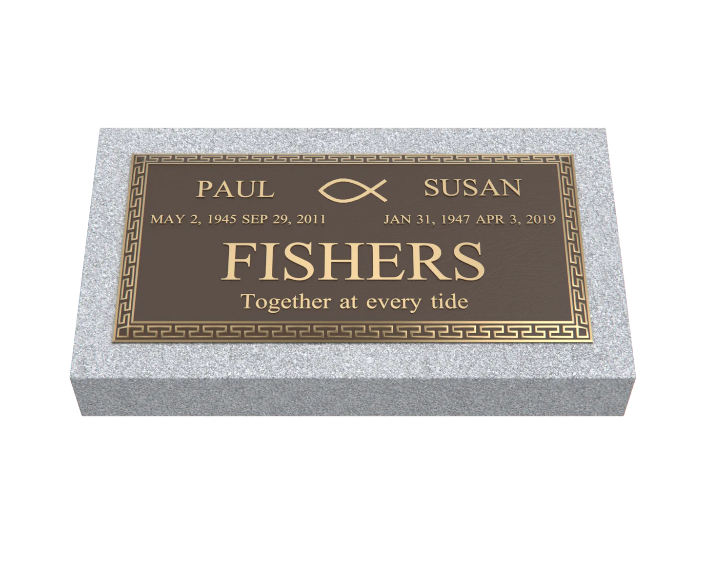 Premium Bronze Plaque 24"x 12"