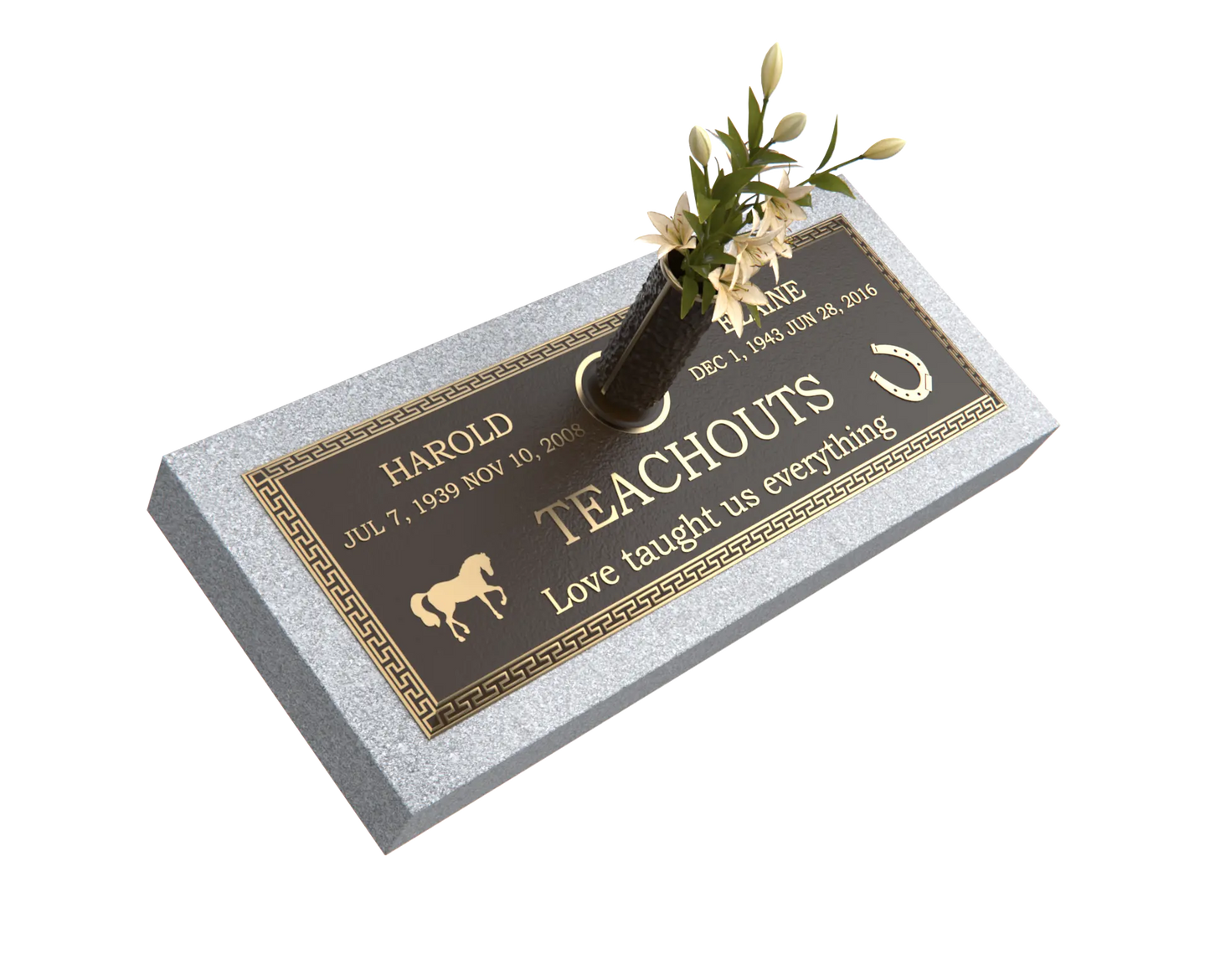 Premium Bronze Plaque 36"x 13"
