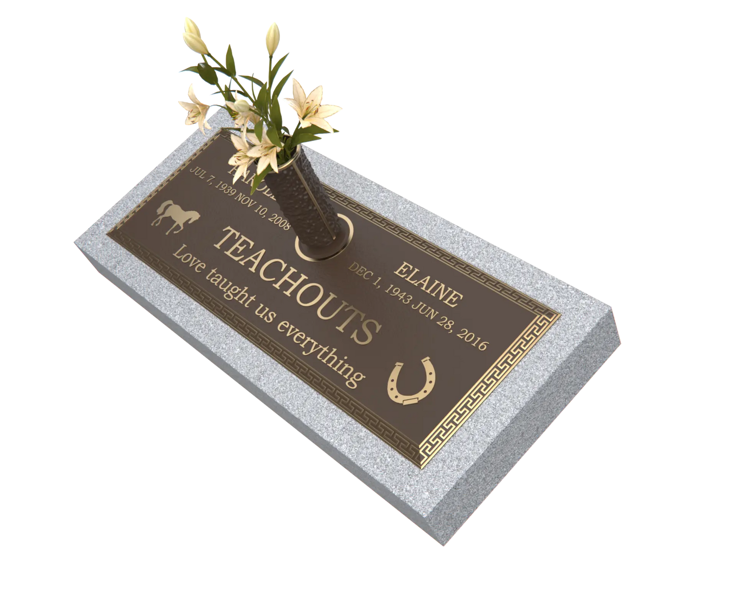 Premium Bronze Plaque 36"x 13"