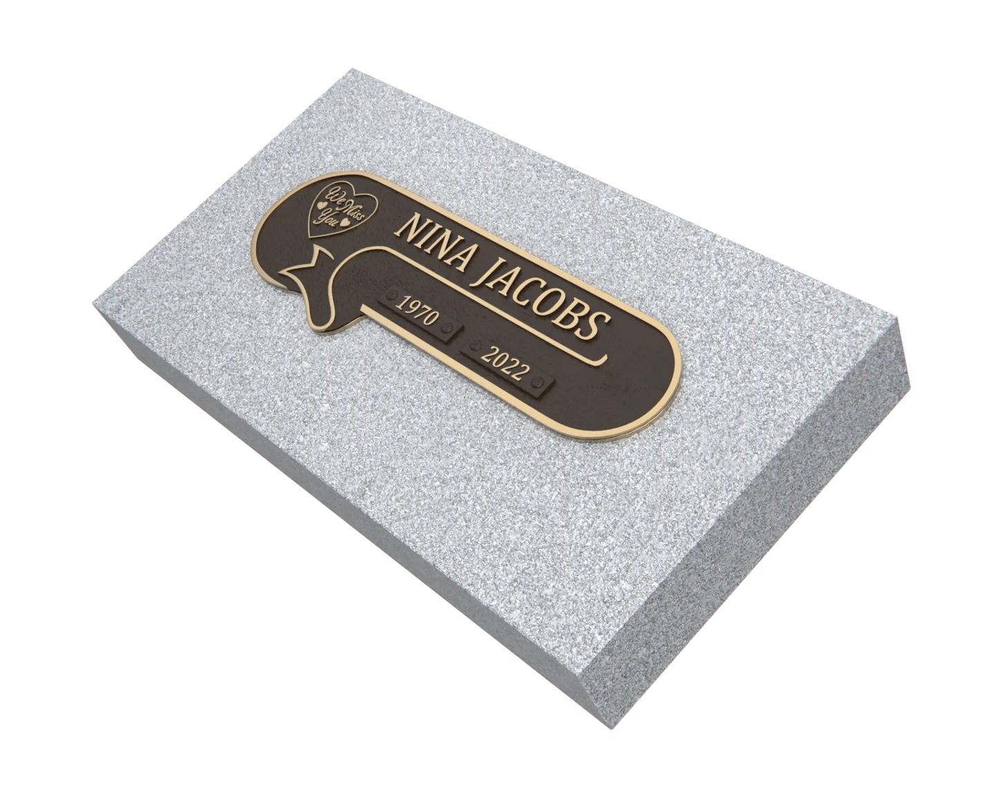Premium Bronze Plaque 11"x 4"