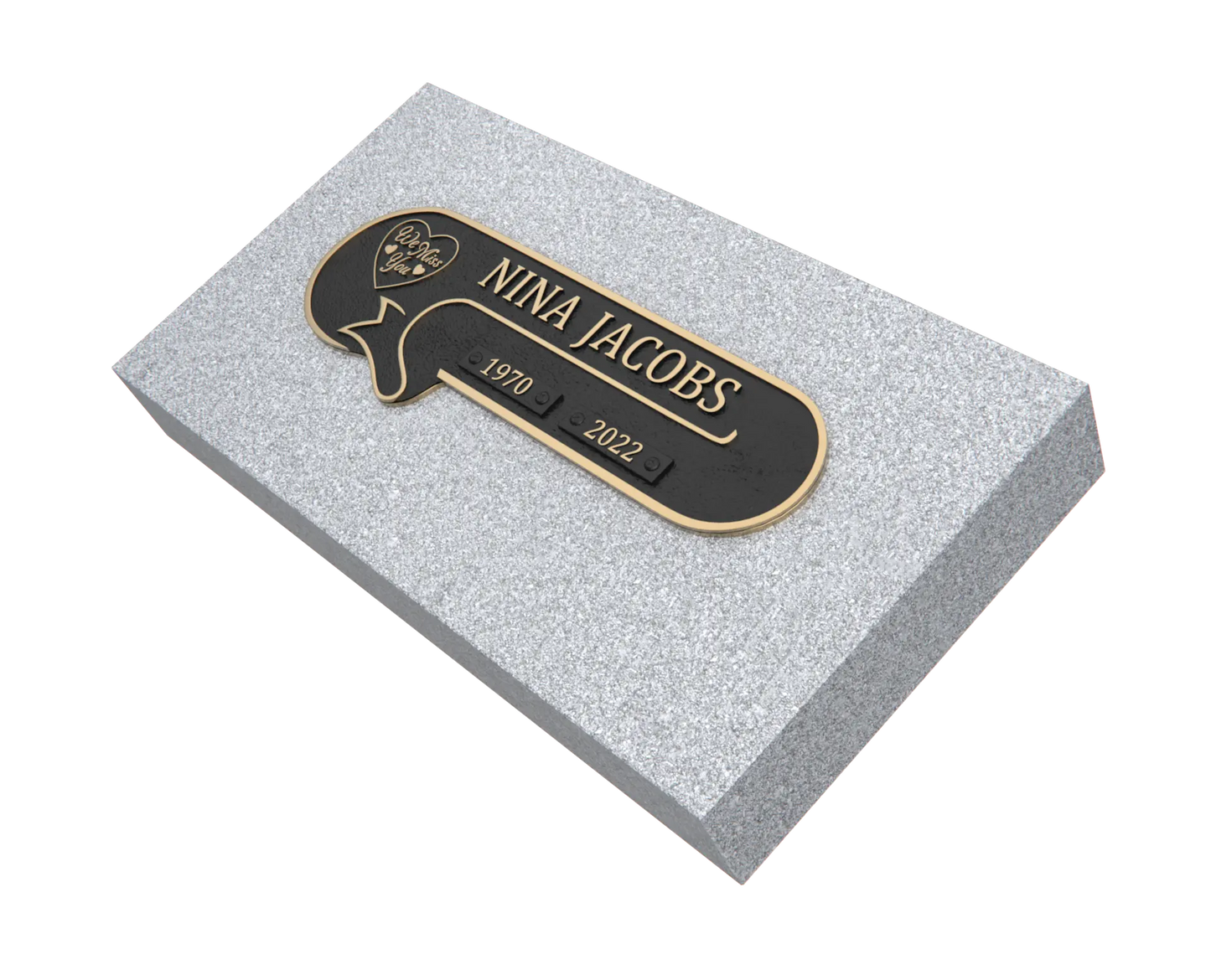 Premium Bronze Plaque 11"x 4"