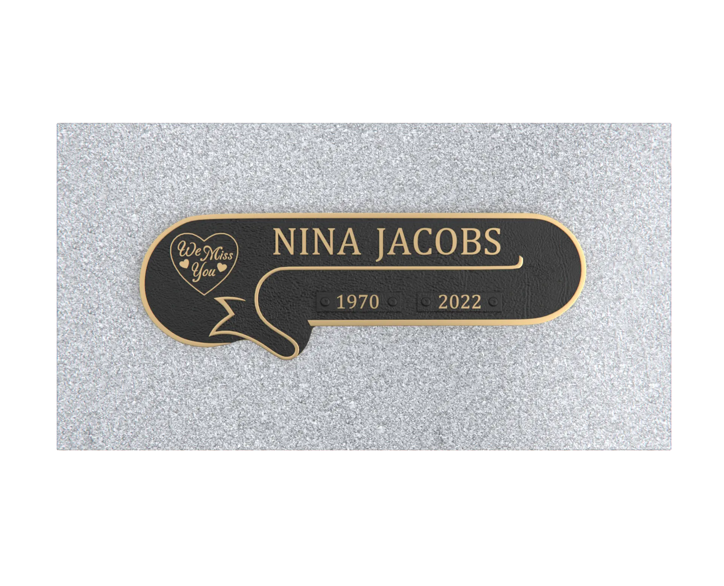 Premium Bronze Plaque 11"x 4"
