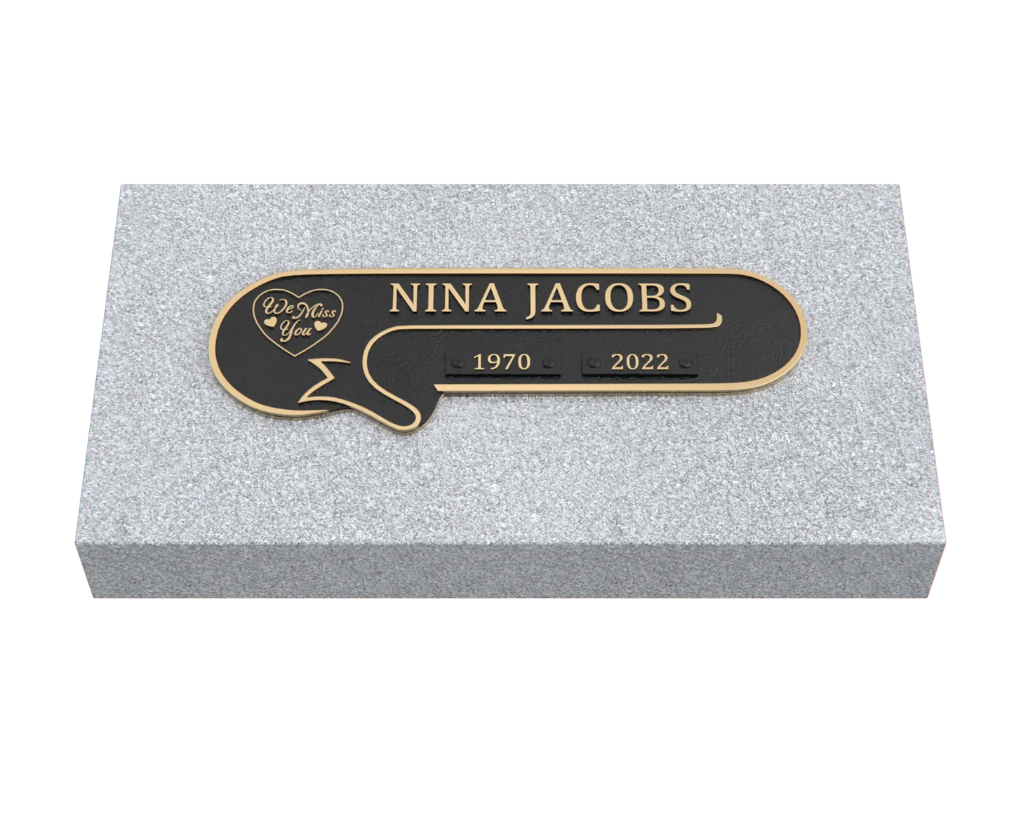 Premium Bronze Plaque 11"x 4"