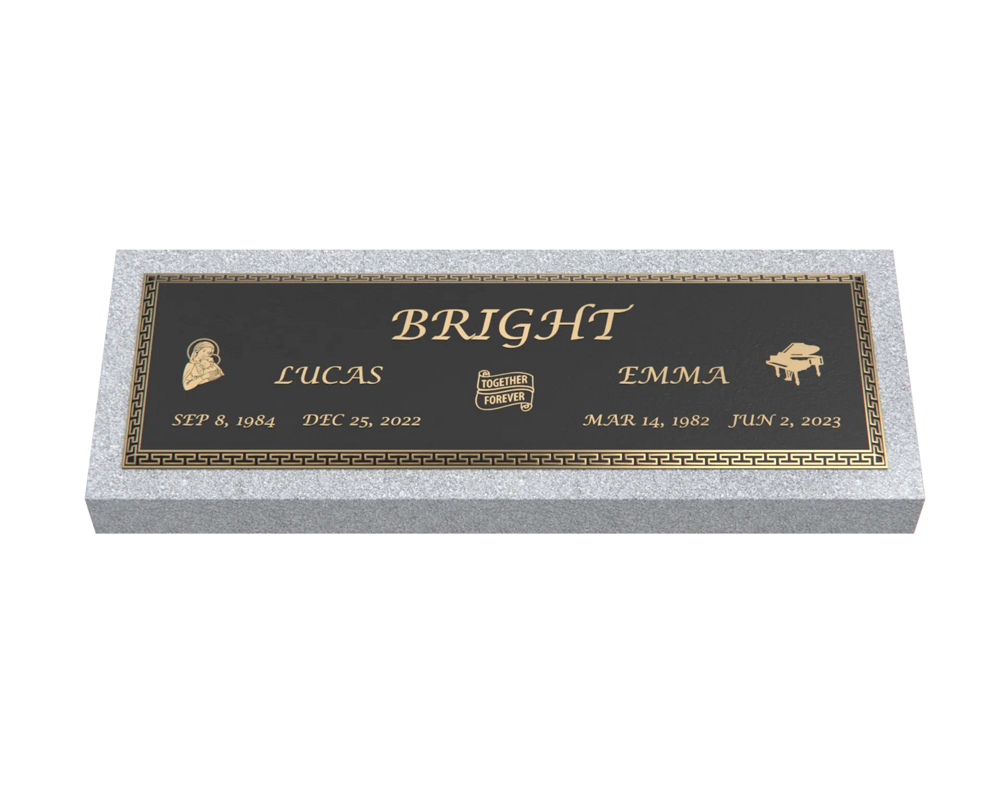 Premium Bronze Plaque 44"x 14"