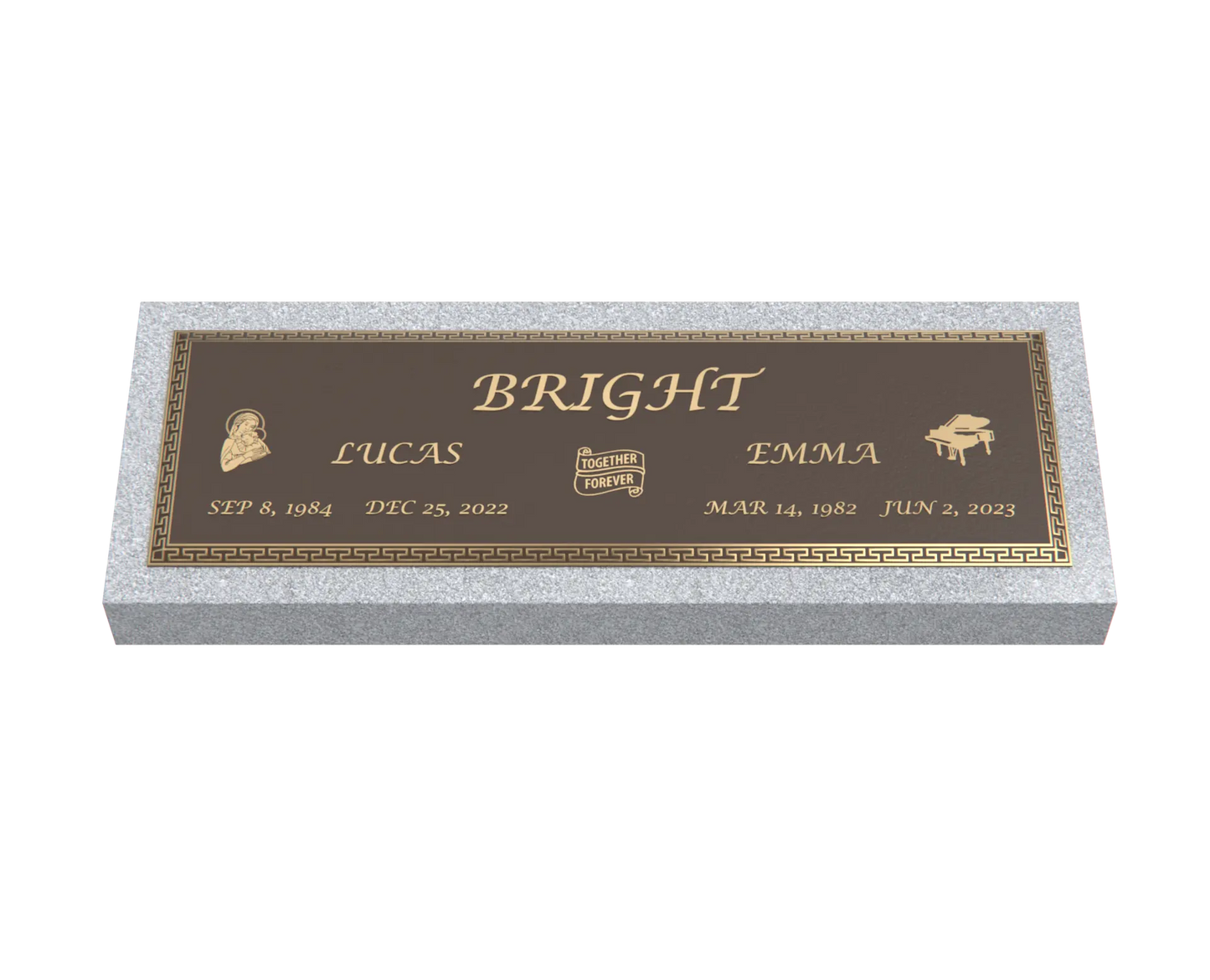 Premium Bronze Plaque 44"x 14"
