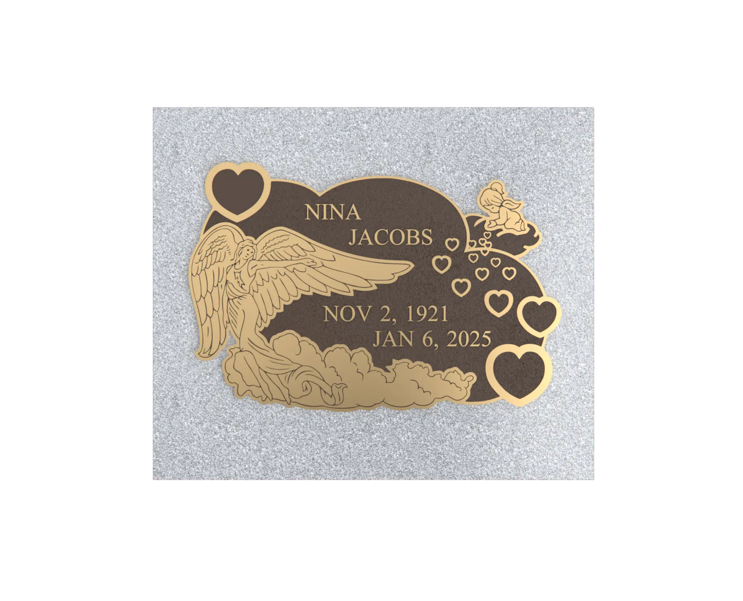 Premium Bronze Plaque 22"x 18"