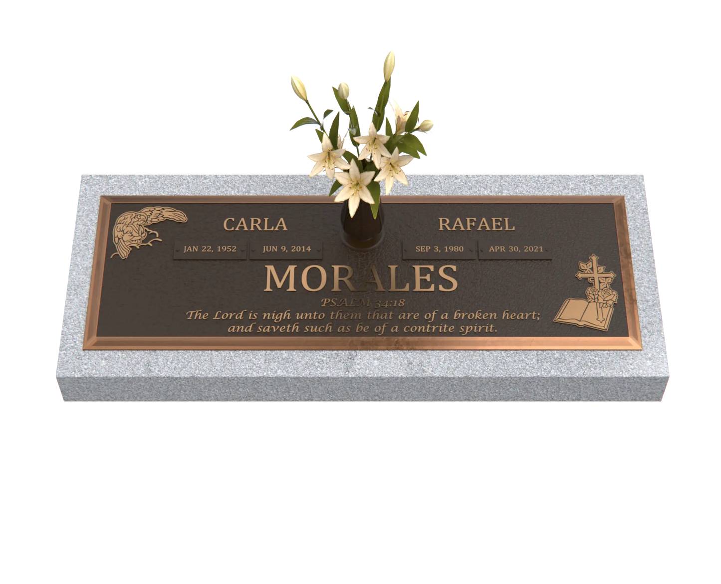 Premium Bronze Plaque 28"x 16"