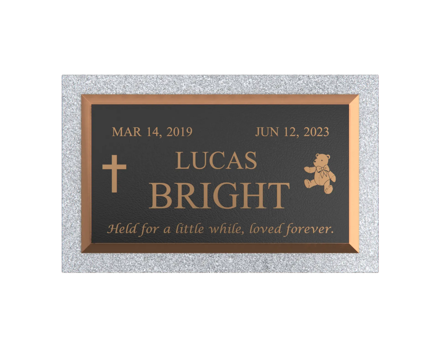 Premium Bronze Plaque 28"x 16"