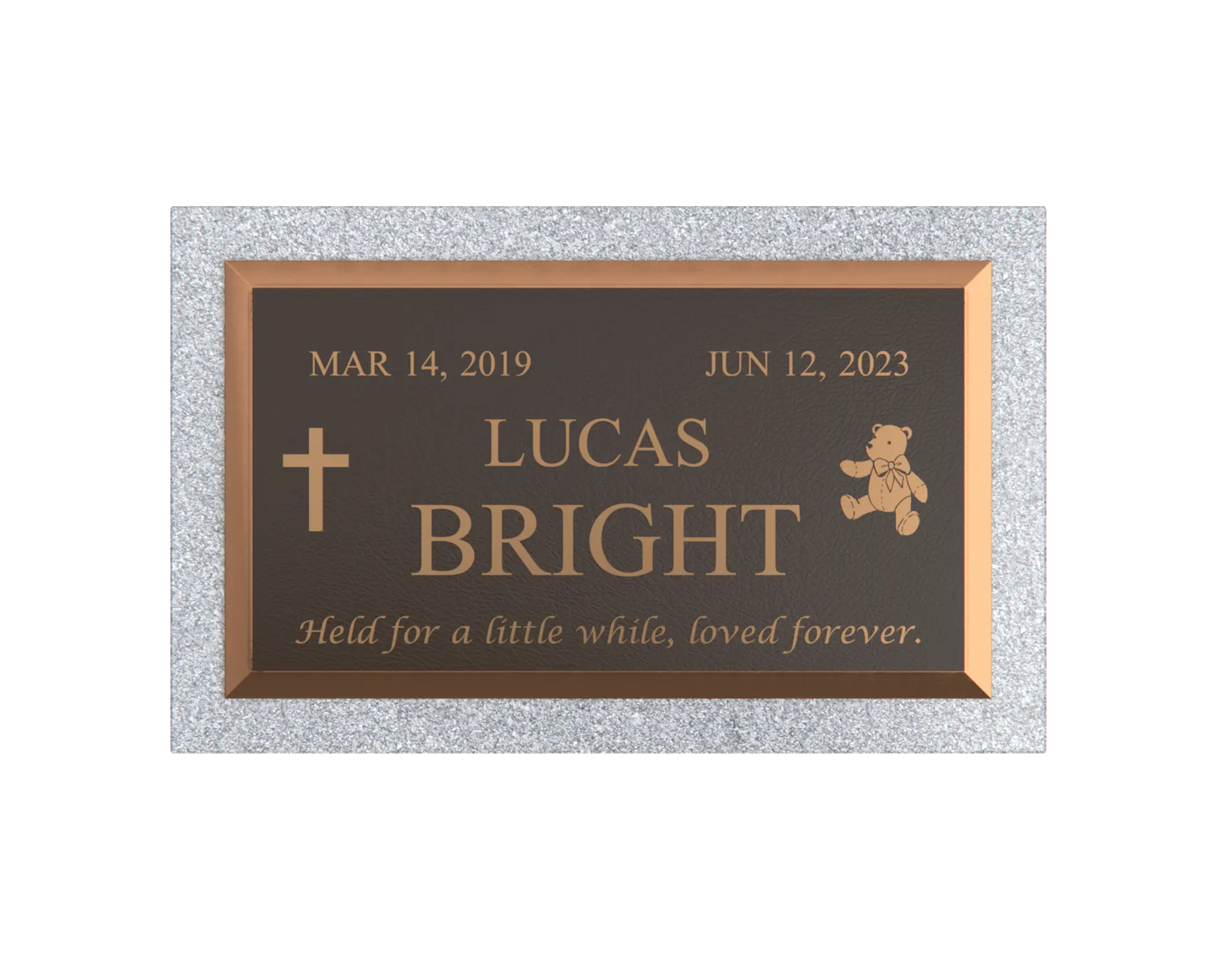 Premium Bronze Plaque 28"x 16"