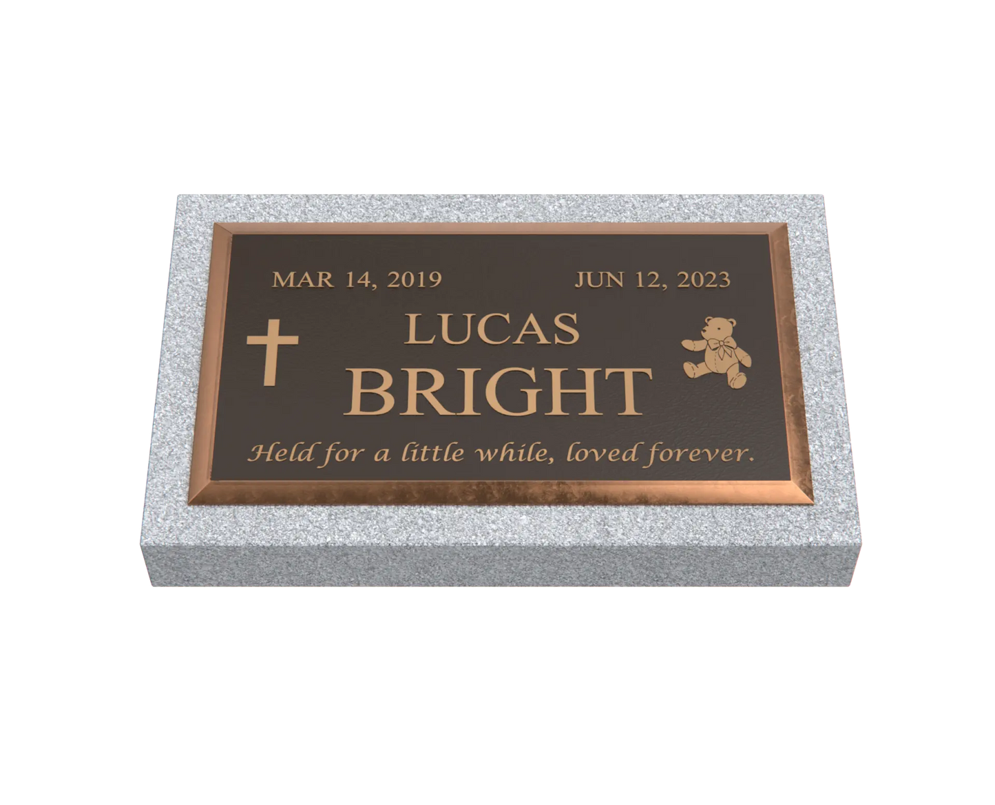 Premium Bronze Plaque 28"x 16"