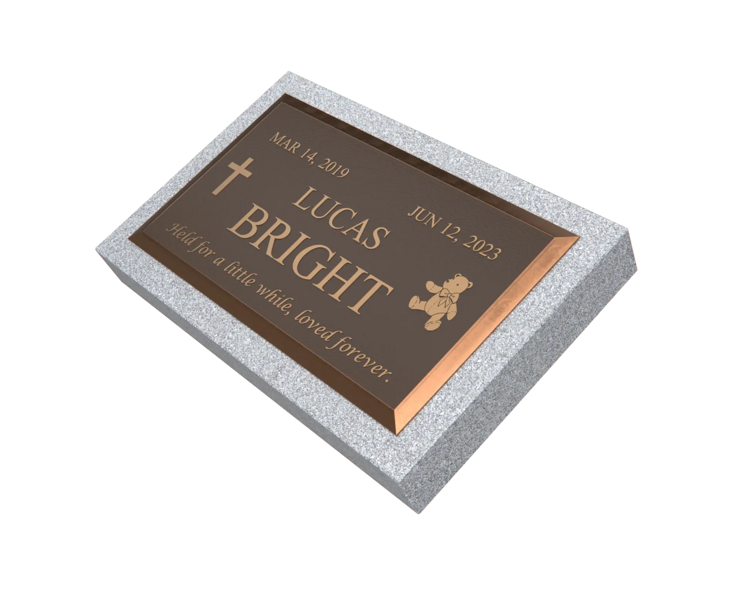 Premium Bronze Plaque 28"x 16"