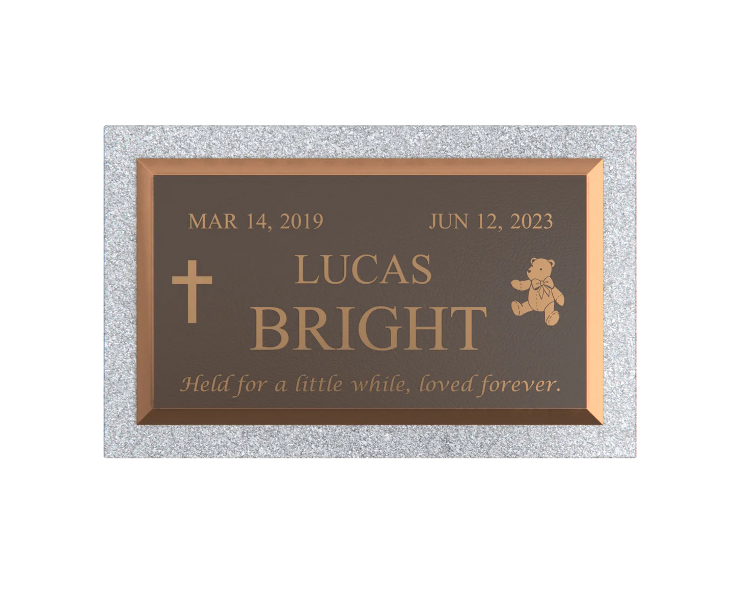 Premium Bronze Plaque 28"x 16"