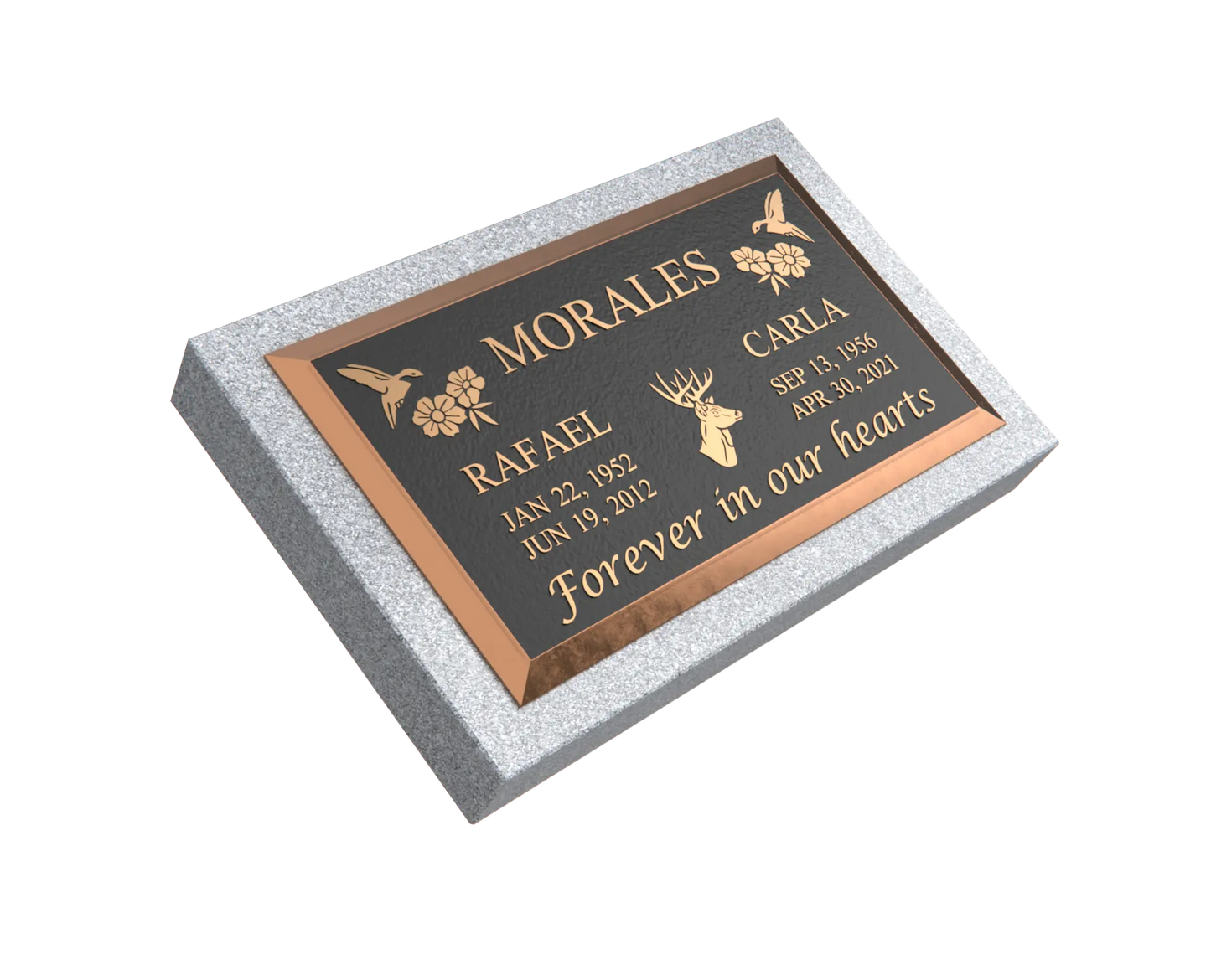 Premium Bronze Plaque 28"x 16"