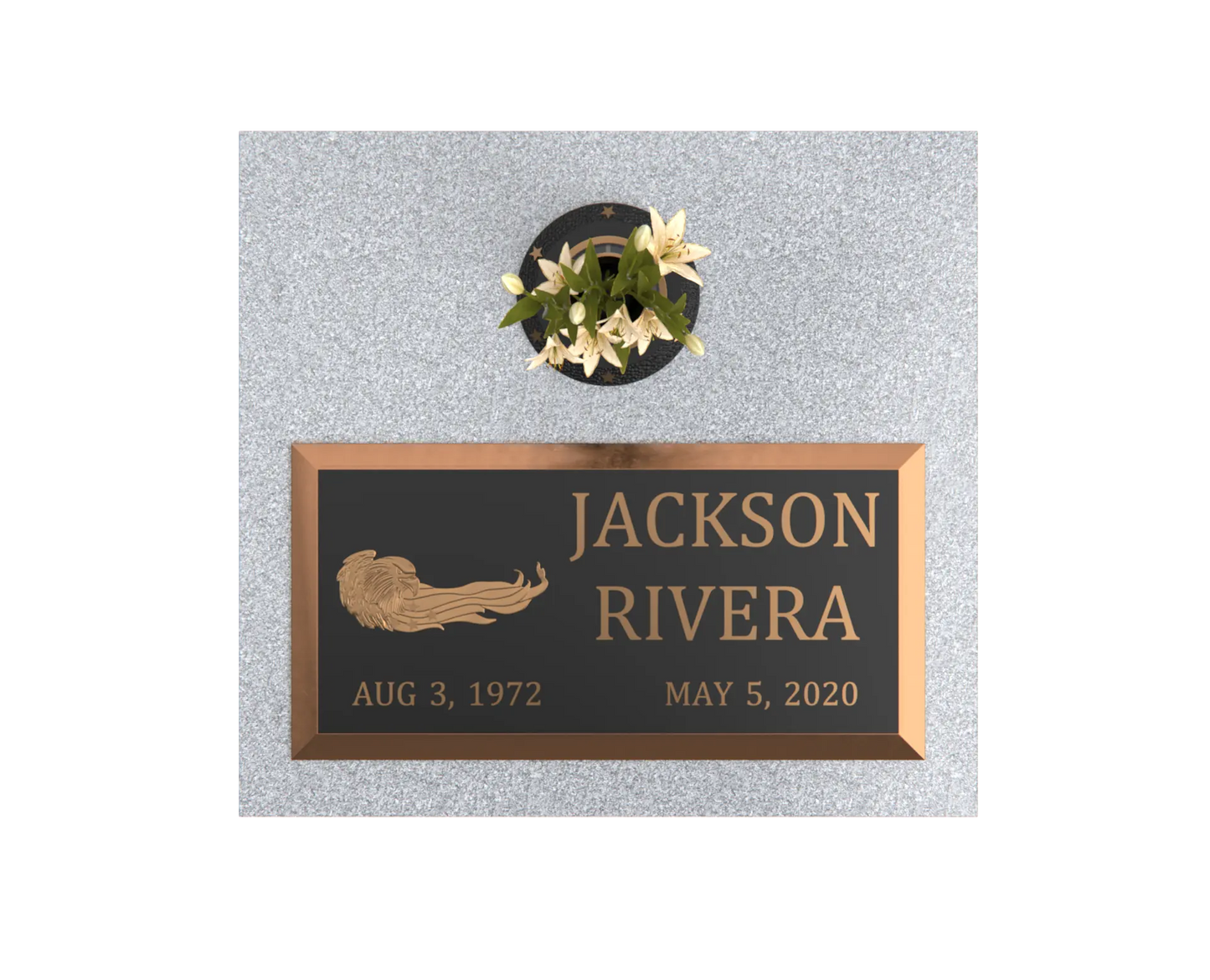 Premium Bronze Plaque 24"x 12"