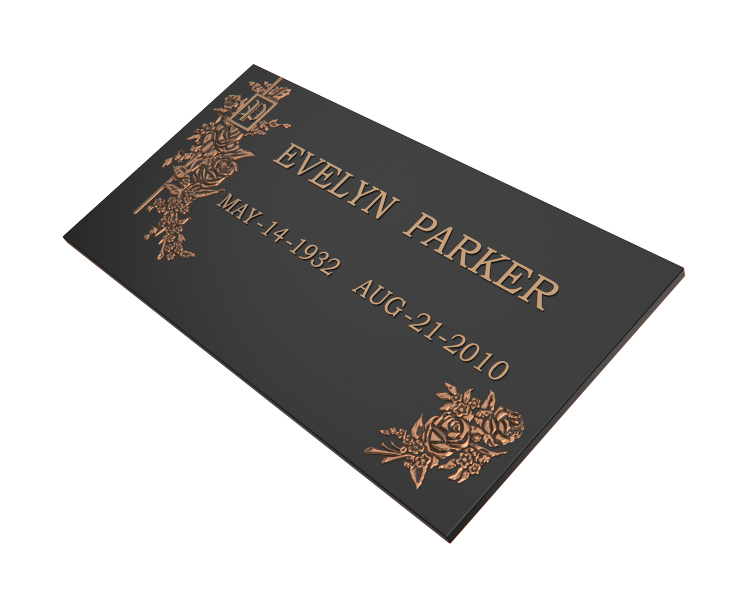 Premium Bronze Plaque 24"x 12"