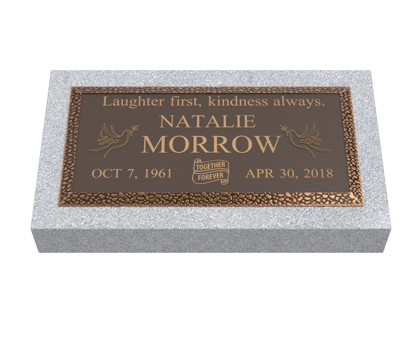Premium Bronze Plaque 24"x 12"