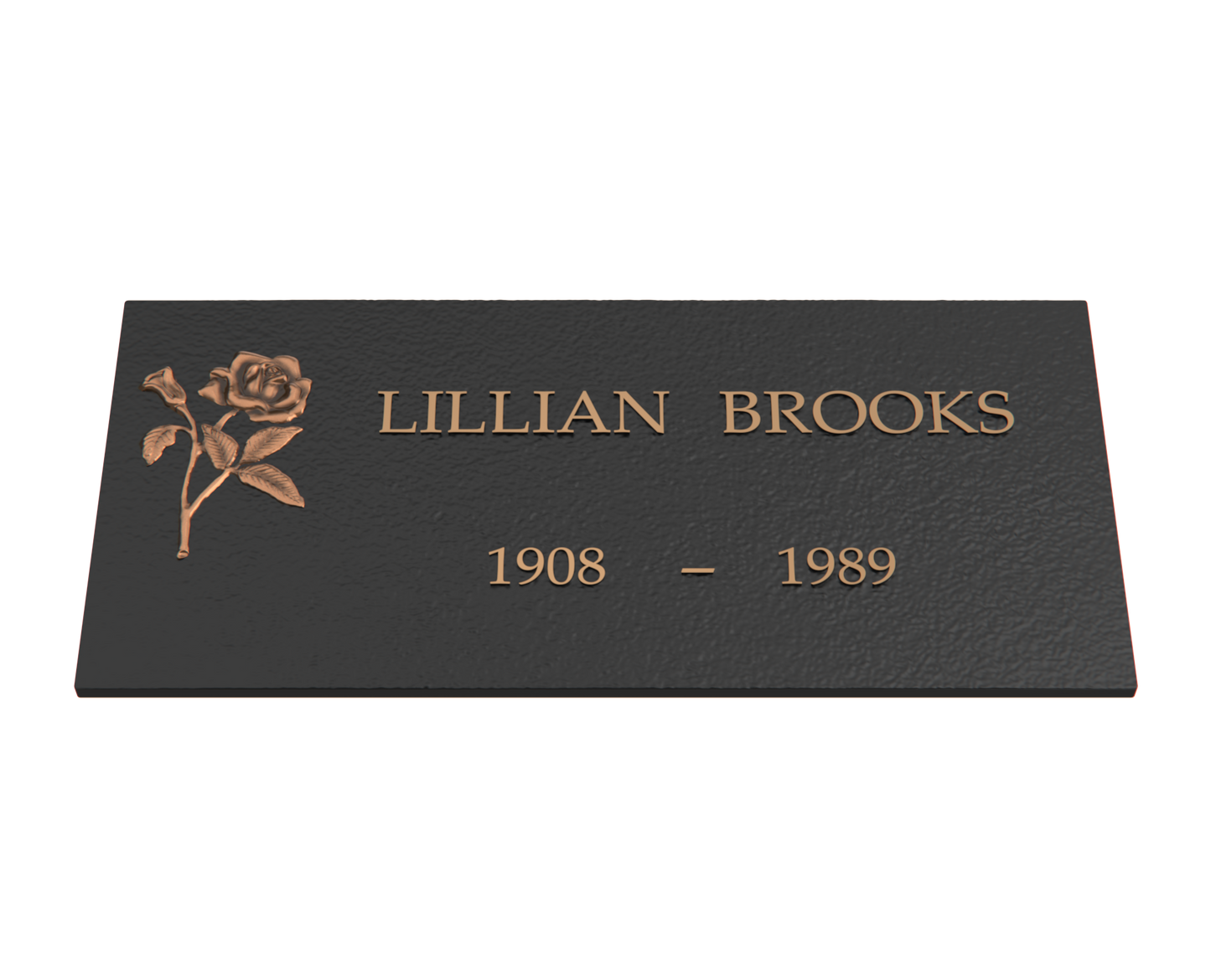Premium Bronze Plaque 24"x 12"