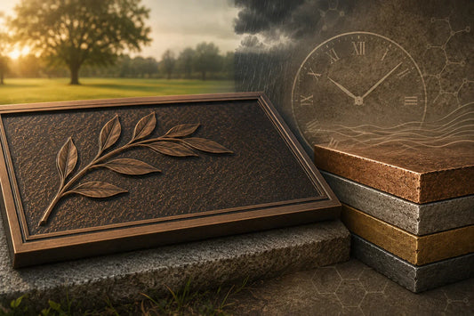 How Long Do Flat Bronze Memorial Plaques Last The Science of Permanence