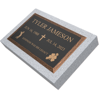 Premium Bronze Plaque 24"x 14" With Granite Base