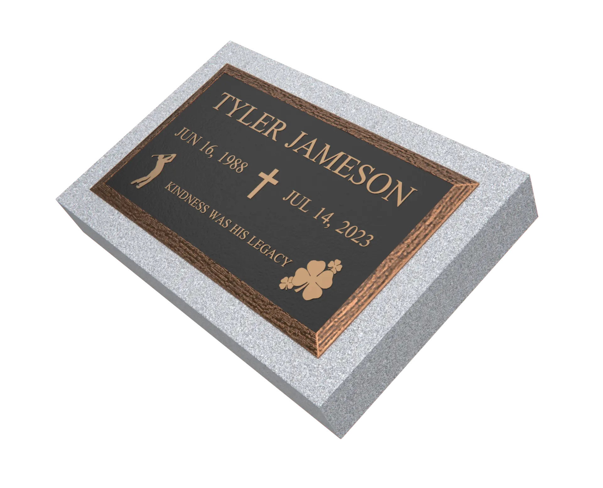 Premium Bronze Plaque 24"x 14"