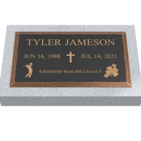 Premium Bronze Plaque 24"x 14" With Granite Base