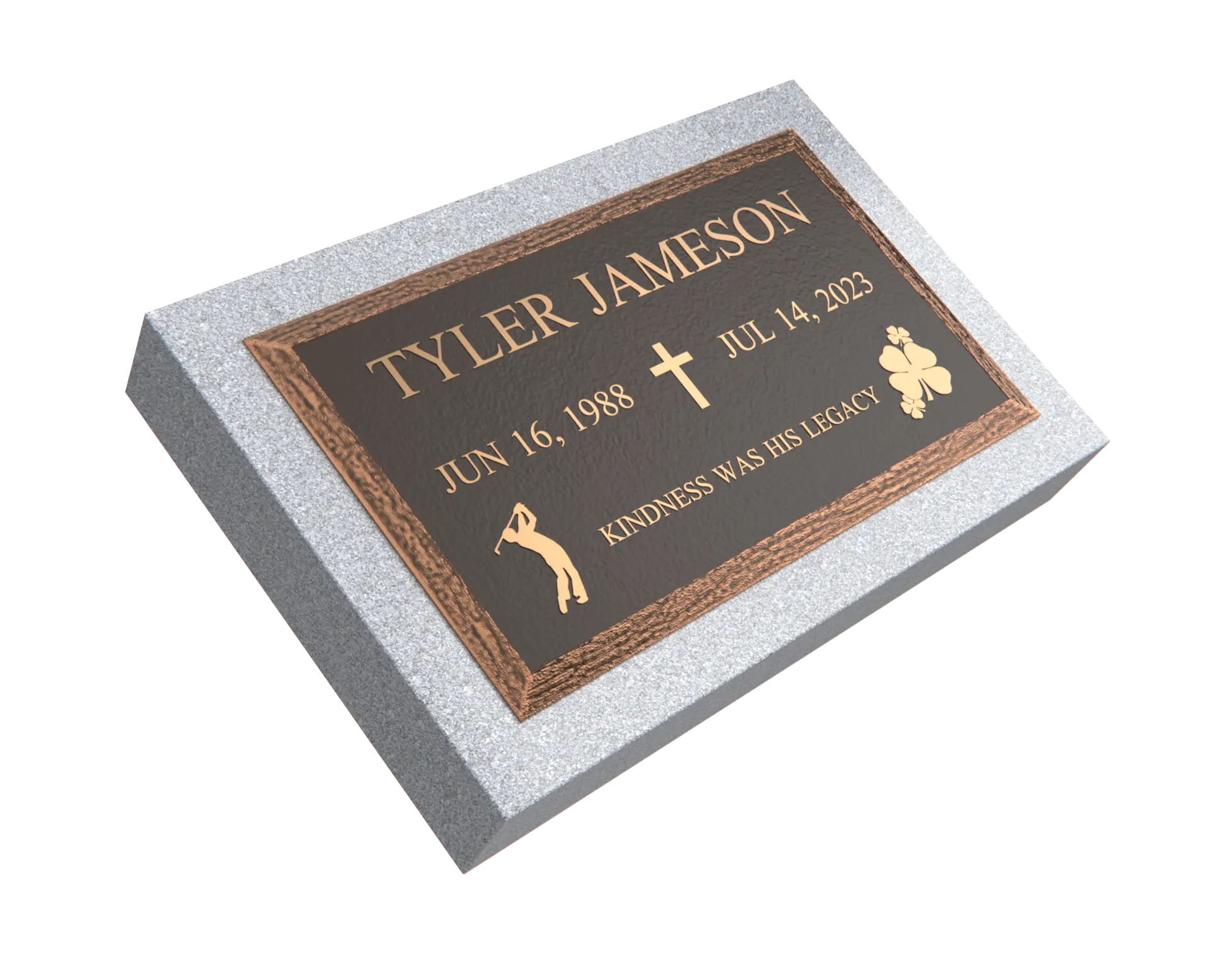 Premium Bronze Plaque 24"x 14"