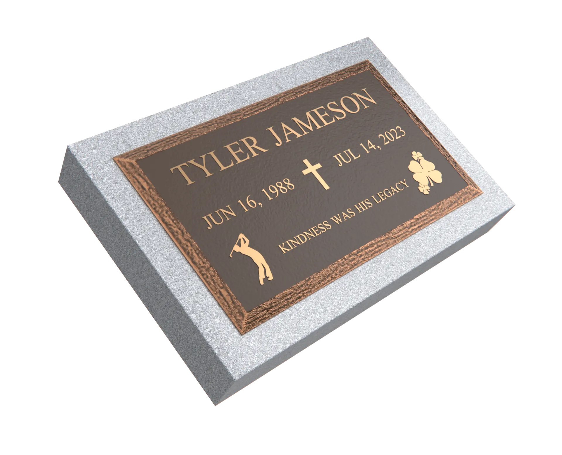 Premium Bronze Plaque 24"x 14"