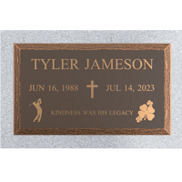 Premium Bronze Plaque 24"x 14"