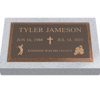 Premium Bronze Plaque 24"x 14" With Granite Base