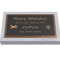Premium  Bronze Plaque 28"x  16"