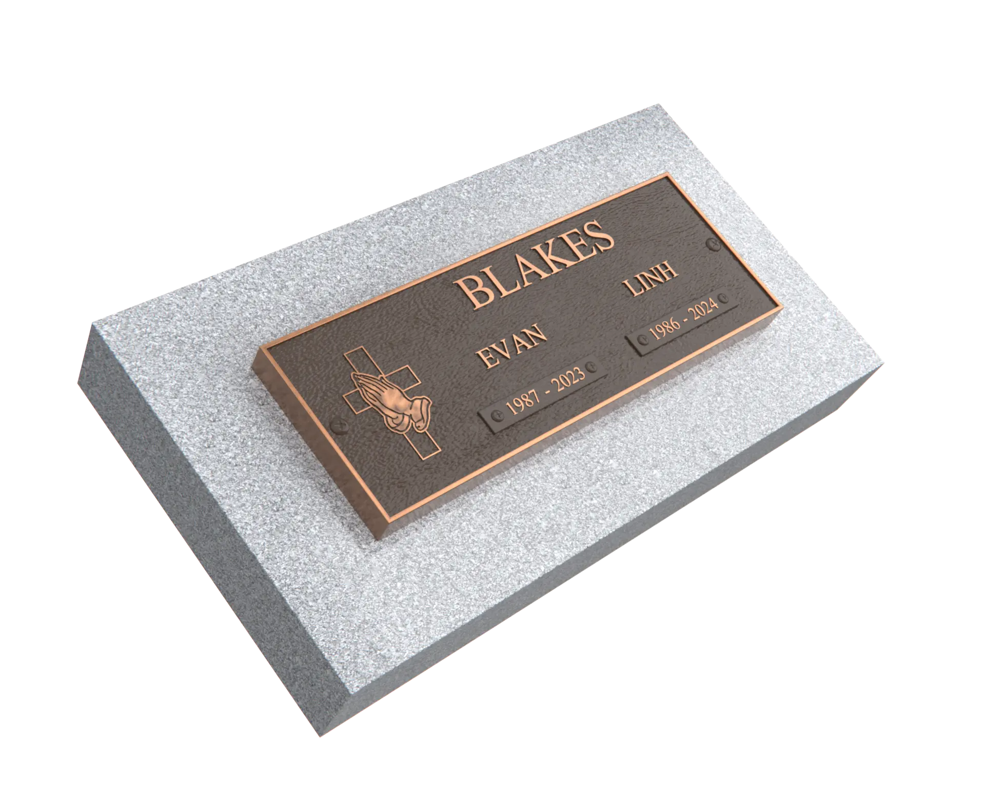 Premium Bronze Plaque 11"x 4"