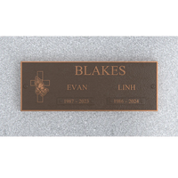 Premium Bronze Plaque 11"x 4"