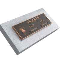 Premium Bronze Plaque 11"x 4" with Granite Base