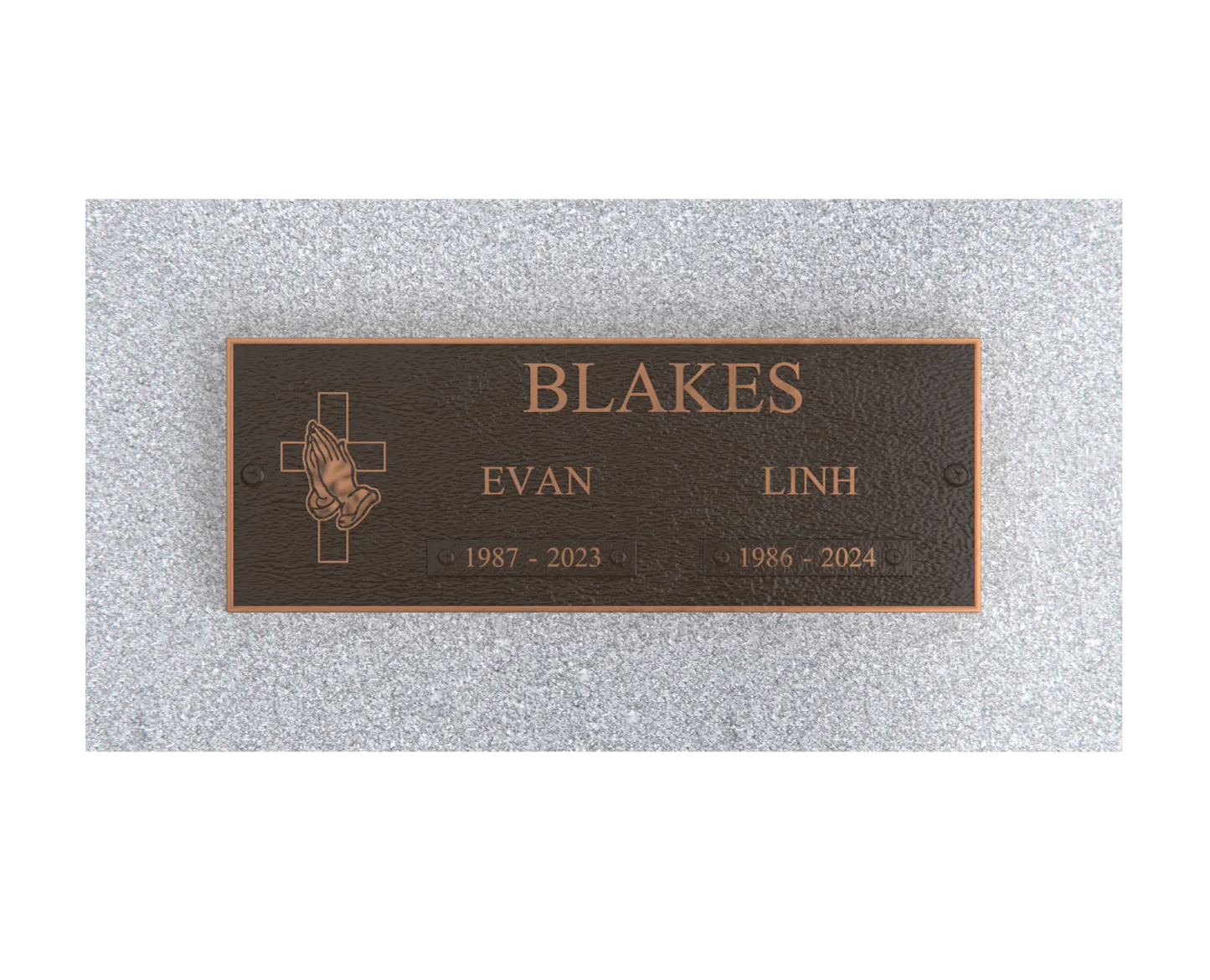 Premium Bronze Plaque 11"x 4"