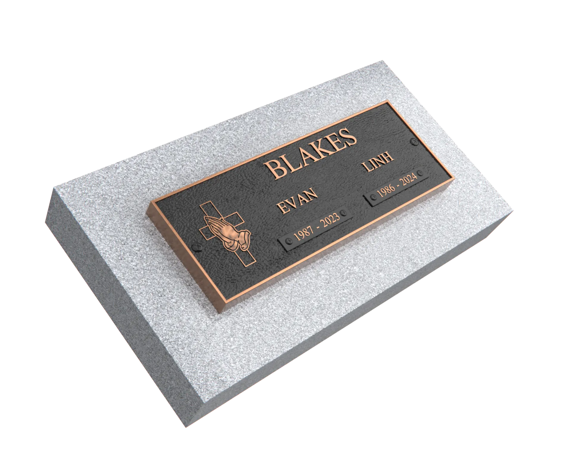 Premium Bronze Plaque 11"x 4"