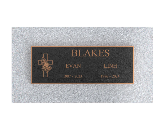 Premium Bronze Plaque 11"x 4"
